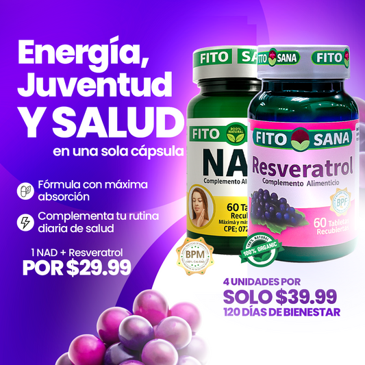 Nad + Resveratrol
