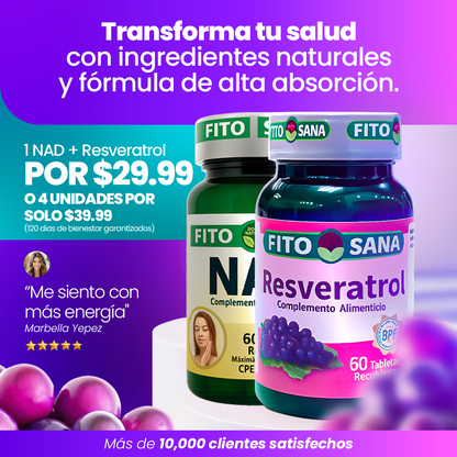 Nad + Resveratrol