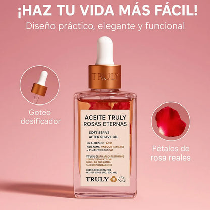 ACEITE TRULY BEAUTY - Piel Suave y Olorosa Después del Afeitado