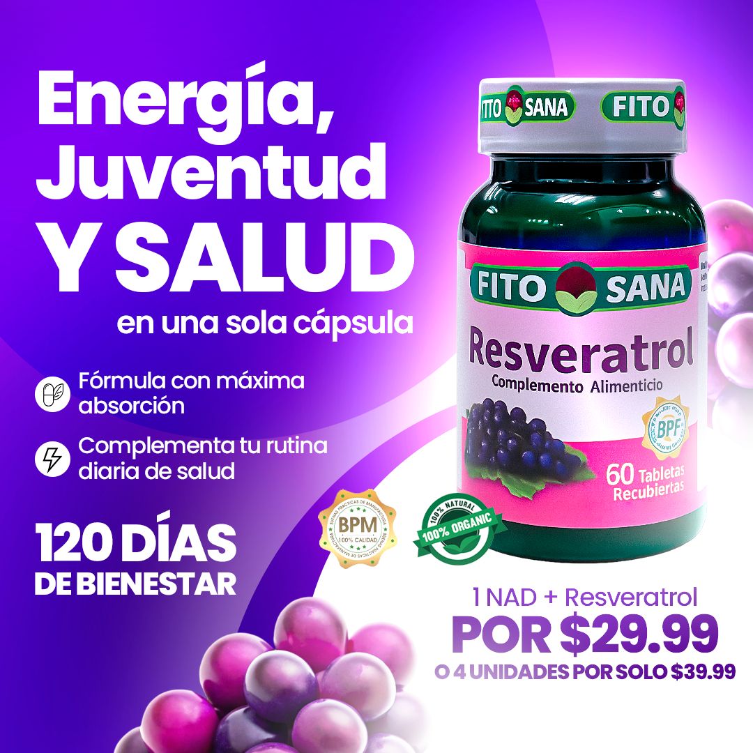Nad + Resveratrol