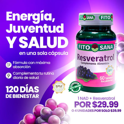 Nad + Resveratrol
