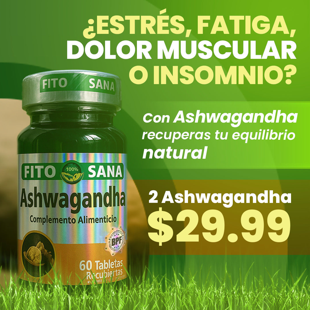 "Ashwagandha: Energía y Calma en un Solo Paso"