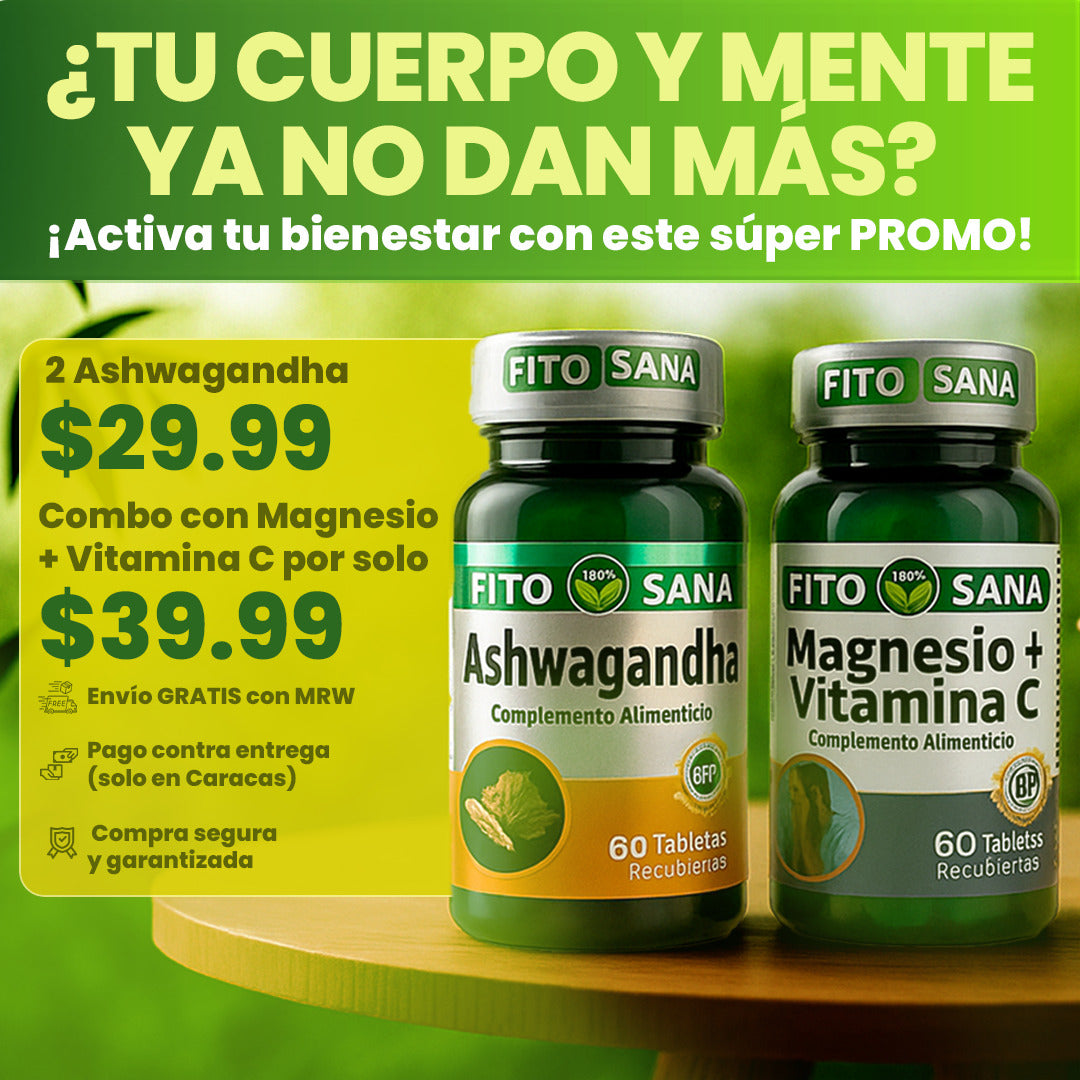 "Ashwagandha: Energía y Calma en un Solo Paso"