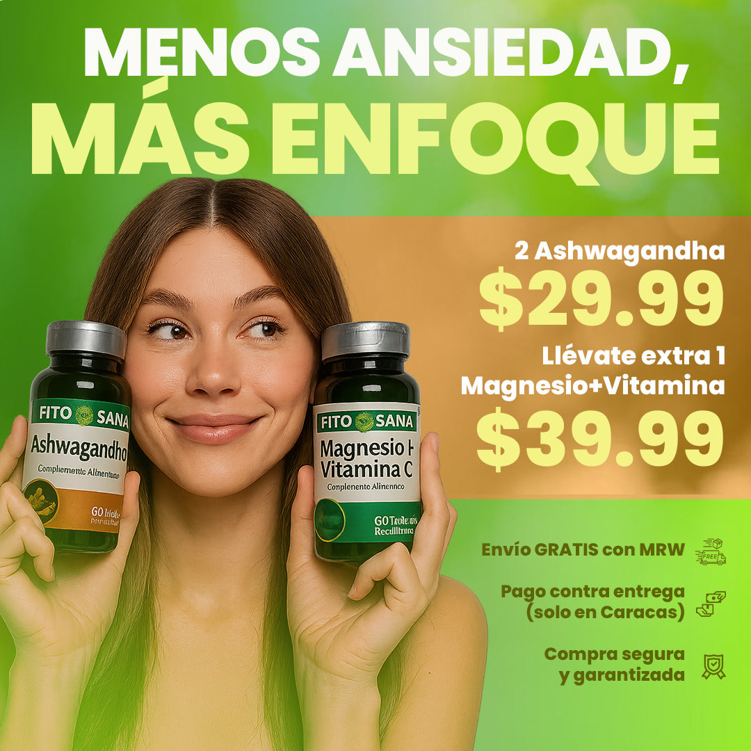 "Ashwagandha: Energía y Calma en un Solo Paso"