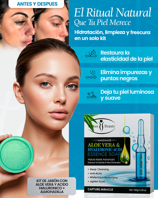 "Limpieza Profunda & Piel Radiante – Aloe Vera + Hyaluronic"