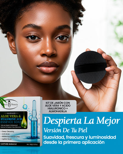 "Limpieza Profunda & Piel Radiante – Aloe Vera + Hyaluronic"