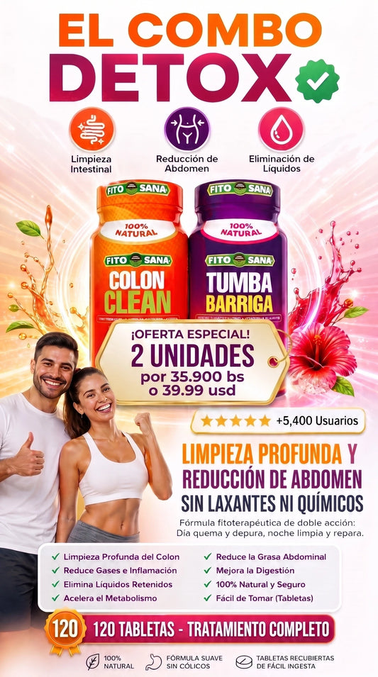 Combo Detox - Desinflama tu cuerpo