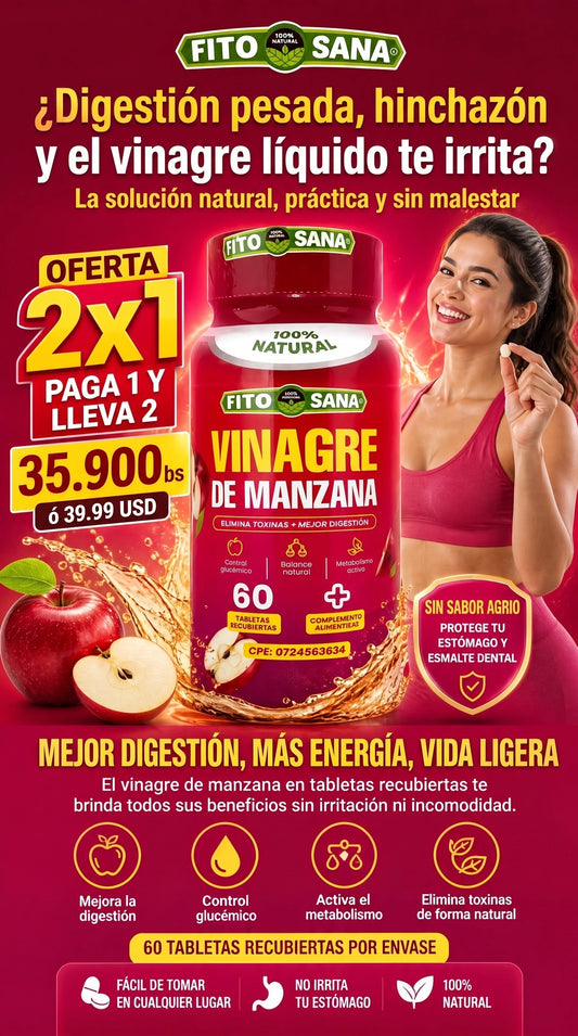 Ofertar 2x1 Vinagre de Manzana