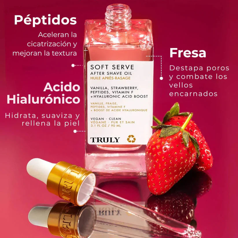 ACEITE TRULY BEAUTY - Piel Suave y Olorosa Después del Afeitado