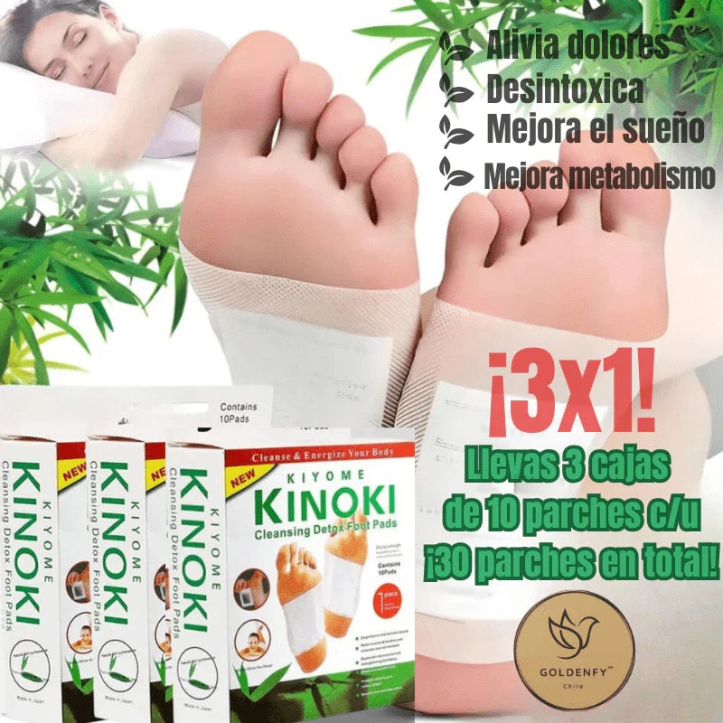 Parches Kinoki Originales, Desintoxica tu Cuerpo